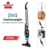 المكنسة الكهربائية الاحترافية 2في1 لتنظيف المنزل وأصعب الزوايا جودة أصلية وأداء عالي Bissell Featherweight 2en1 High Power Lightweight Vacuum