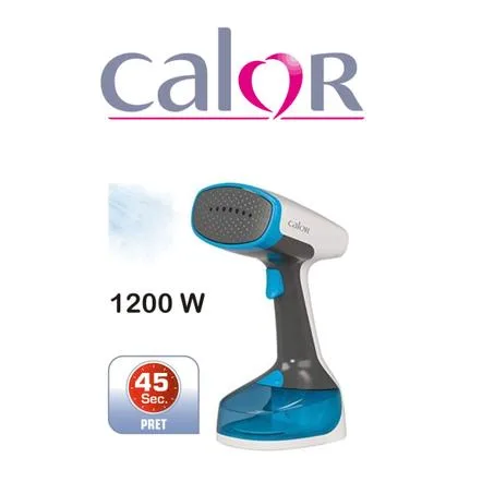مكواة بخار يدوية من كالور - Défroisseur Claor DR7000C0- ابيض / ازرق