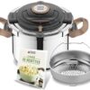 قدر ضغط Cocotte SEB 8L Clipso+ Precision Gold -P4411409