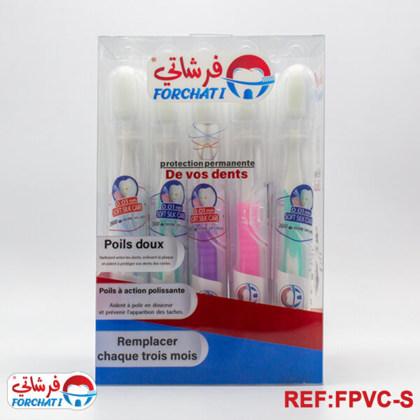فرشاة أسنان فورشاتي السيليكون fpvc-s